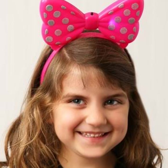 Minnie Mouse light up bow headband 3+Up New with Original Tags - Picture 3 of 8
